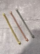 Pulsera Cubana ICE 22cm